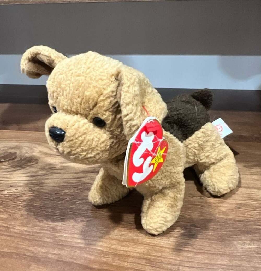 Ty Beanie Baby Tuffy The Terrier Dog Plush 1996
